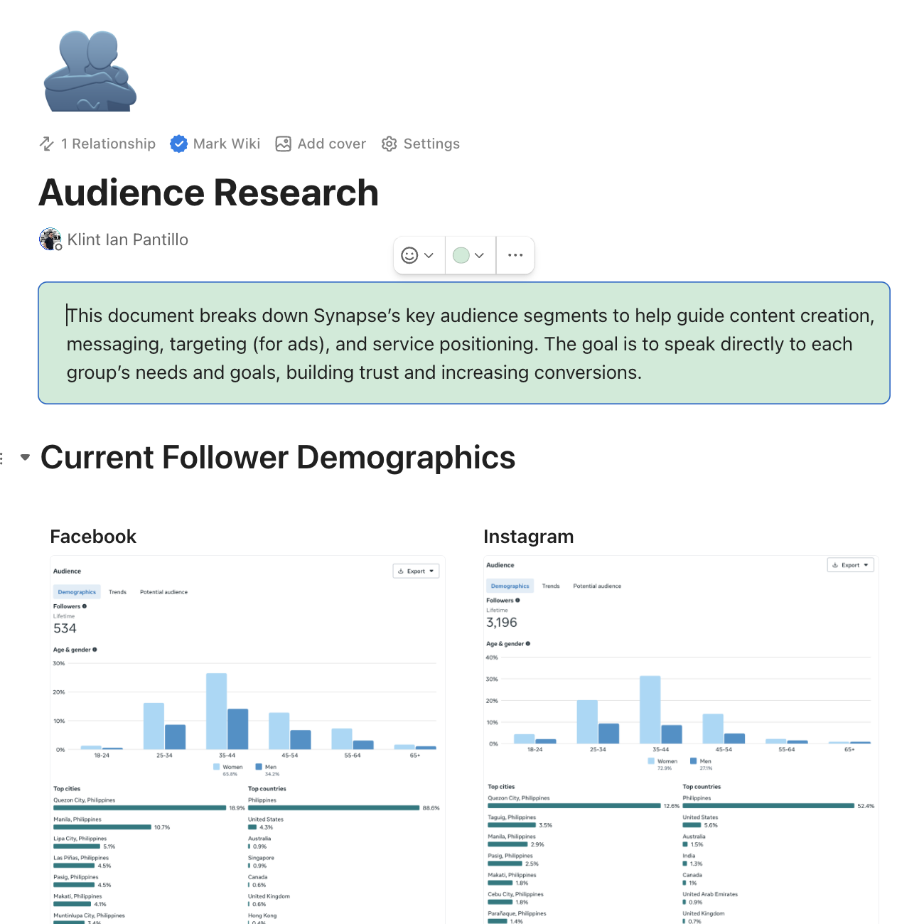 Audience Research